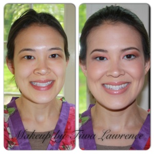 Beautiful Bridesmaid....Before and After 